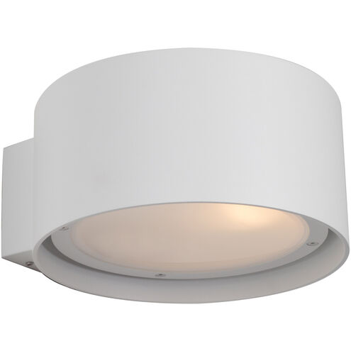 Astoria LED 4 inch White Outdoor Wall Sconce