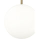 Kairo 1 Light 12 inch Vintage Brass Indoor Pendant Ceiling Light