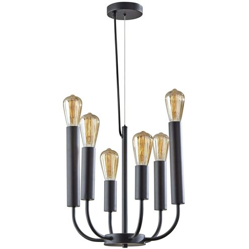 Rory 15 inch Black Chandelier Ceiling Light