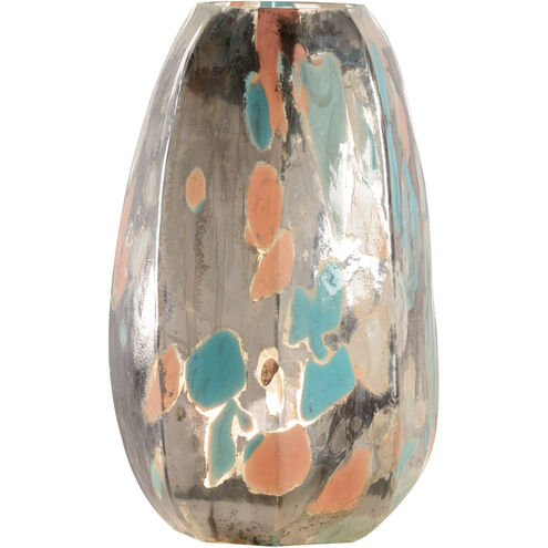 Wildwood 19 inch 40 watt Metallic Silver/Multicolor Table Lamp Portable Light