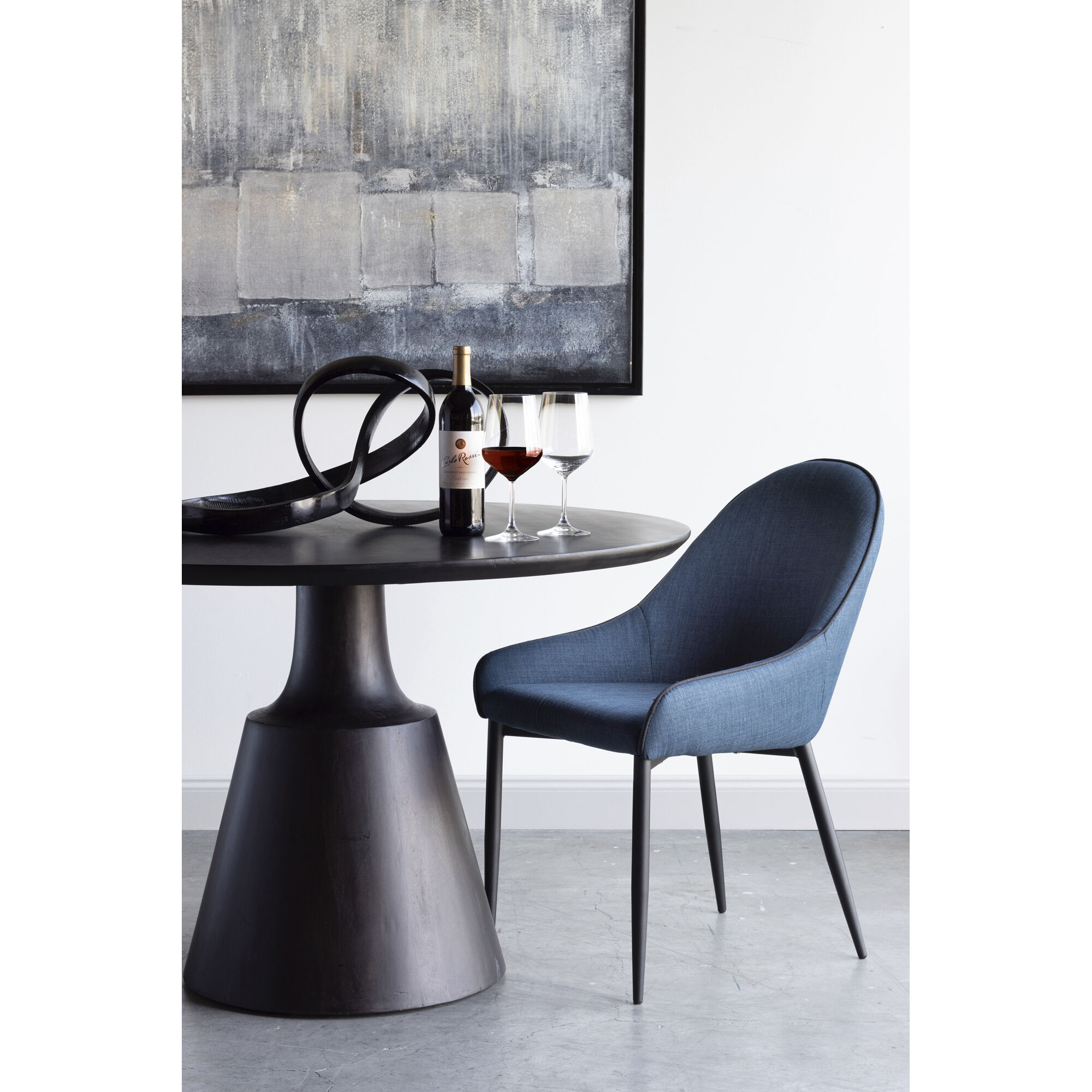 Lapis Blue Dining Chair, Set of 2