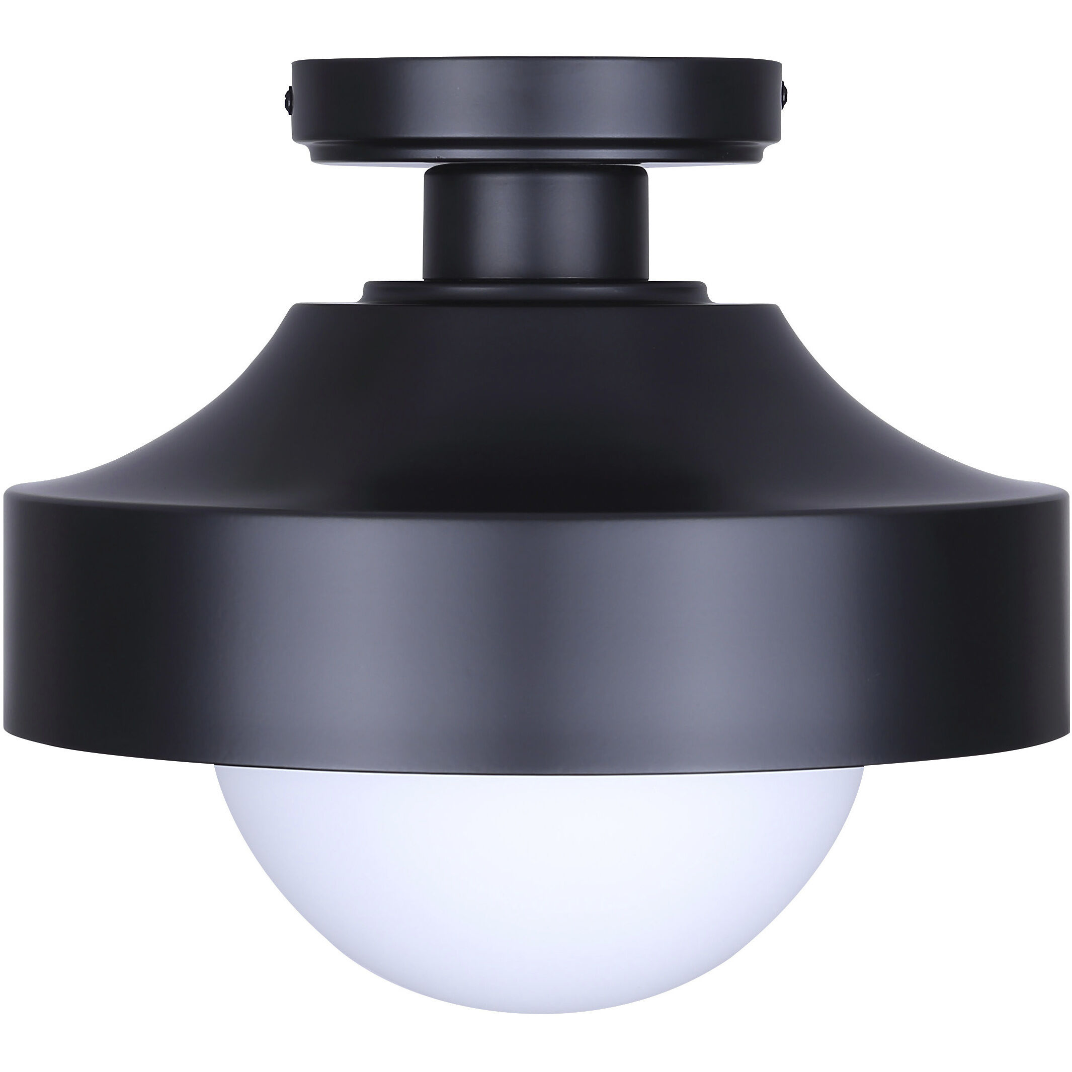 Baylor 1 Light 11 inch Black Outdoor Ceiling Lantern