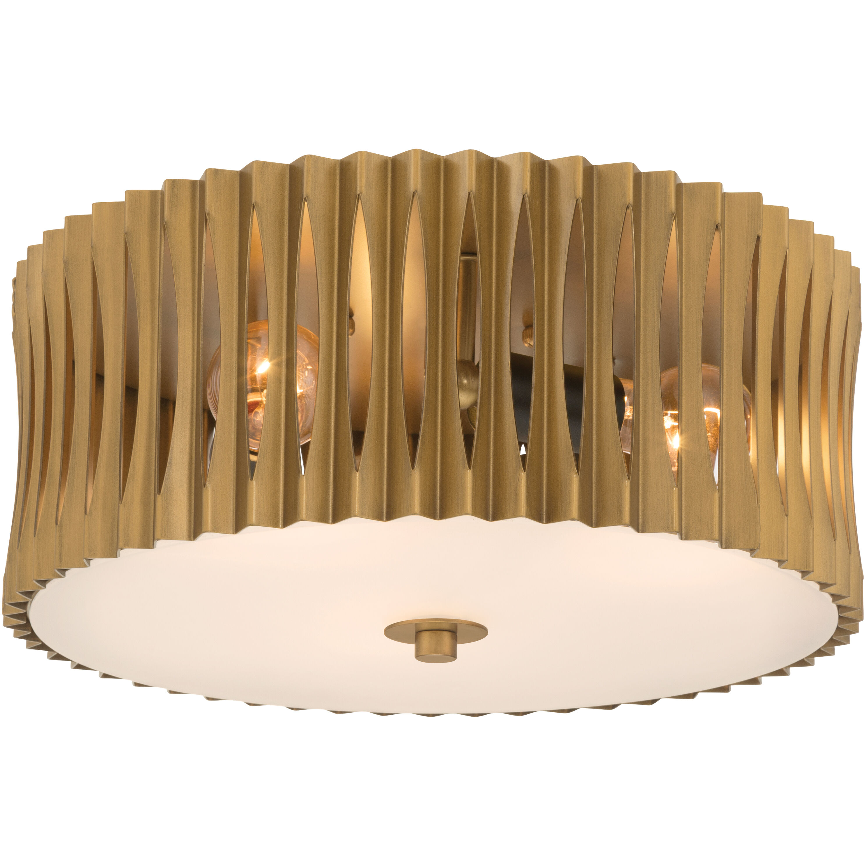 Aven 3 Light 16 inch Sand Coal Black and Legacy Brass Flush Mount Ceiling Light