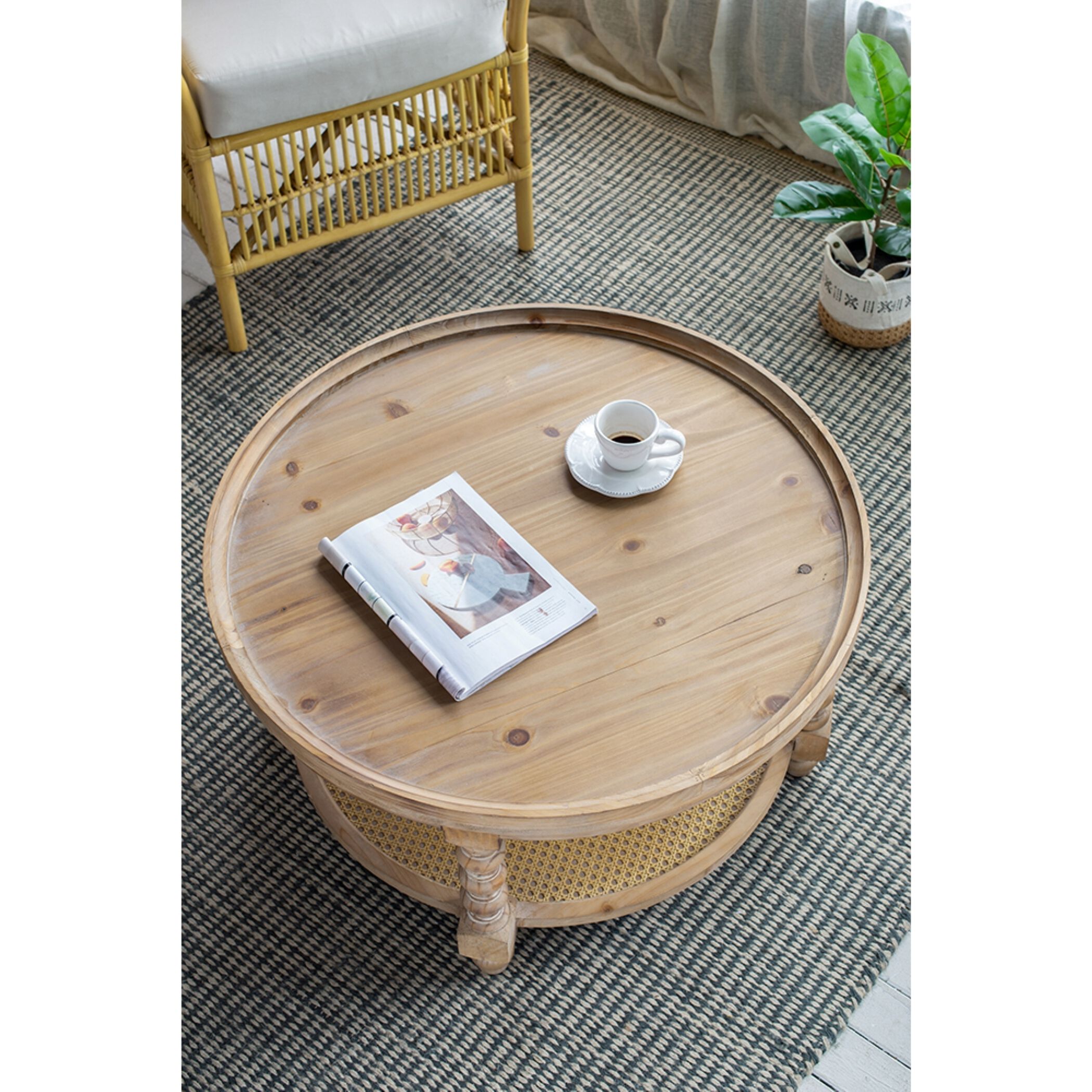 Hilton Head 29.7 inch Brown Coffee Table