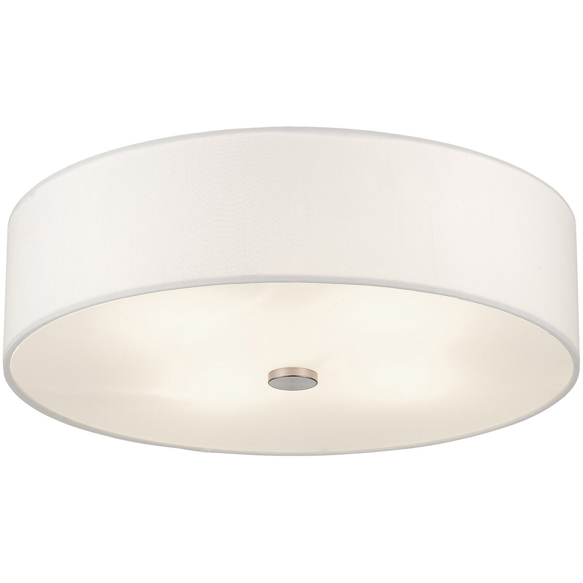 Meridian 4 Light 18 inch Brushed Nickel Semi-Flush Mount Ceiling Light 