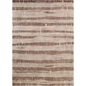 Luminous 132 X 96 inch Brown and Neutral Area Rug, Wool