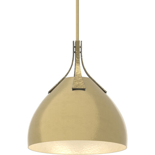 Summit 1 Light 12.8 inch Modern Brass and Modern Brass Pendant Ceiling Light