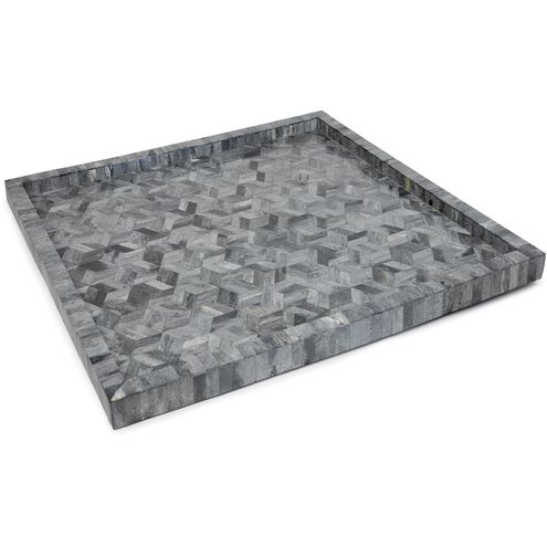 Montara Grey Serving Tray, Small
