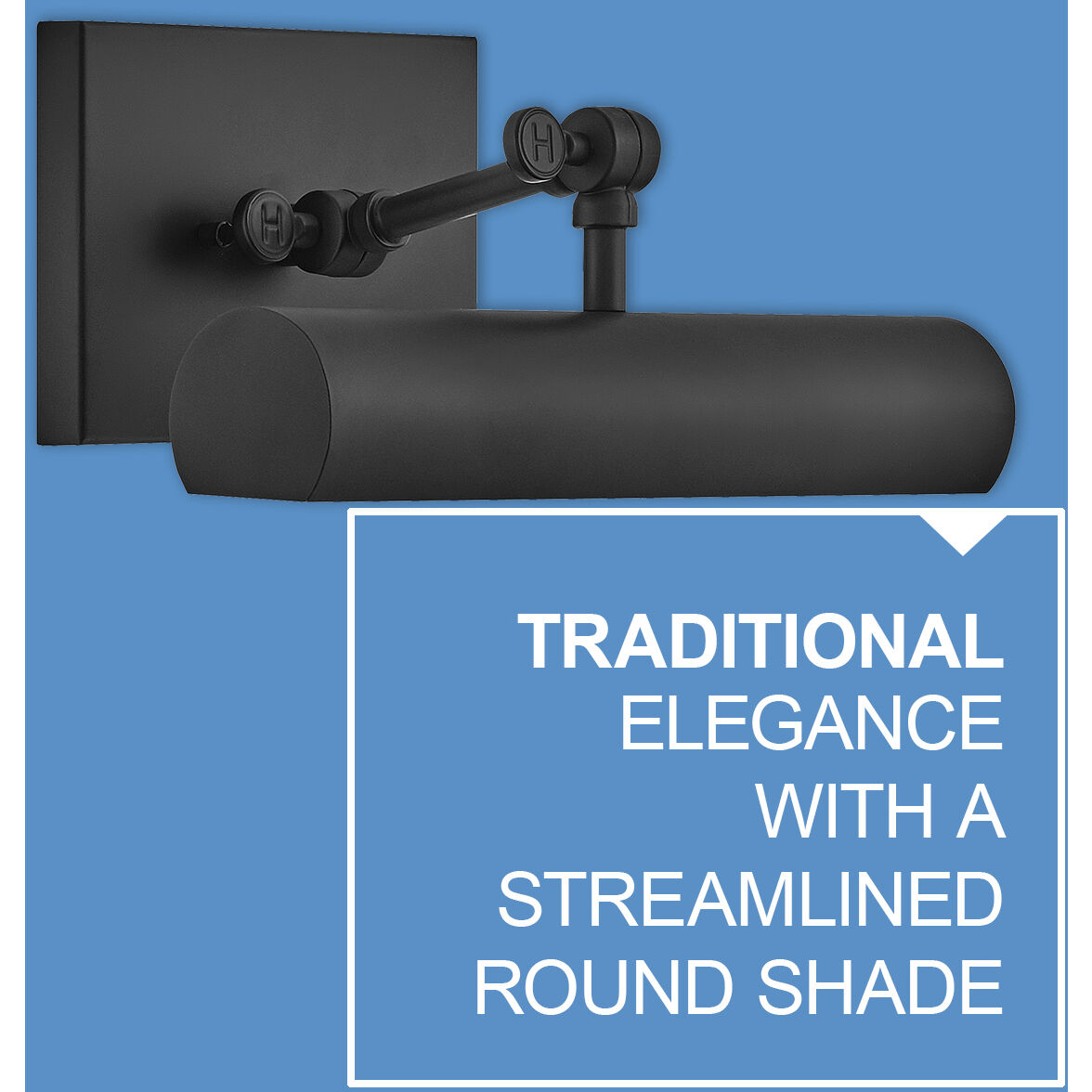 Stokes 12 inch Black Indoor Wall Sconce Wall Light