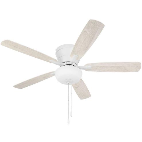 Wheeler 52 inch White with White/Washed Oak Blades Fan