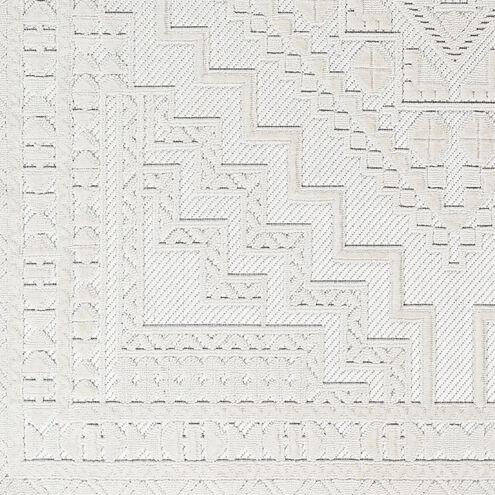 Broadway 108 X 79 inch Light Grey Rug, Rectangle