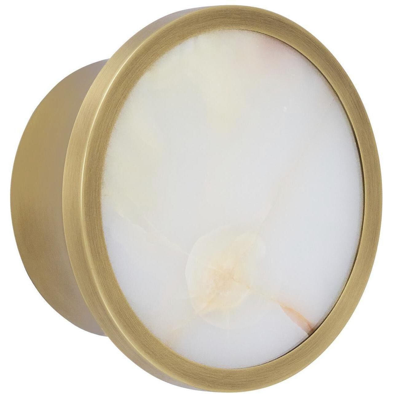 Louisa 1 Light 6.5 inch Antique Brass Flush Mount Ceiling Light