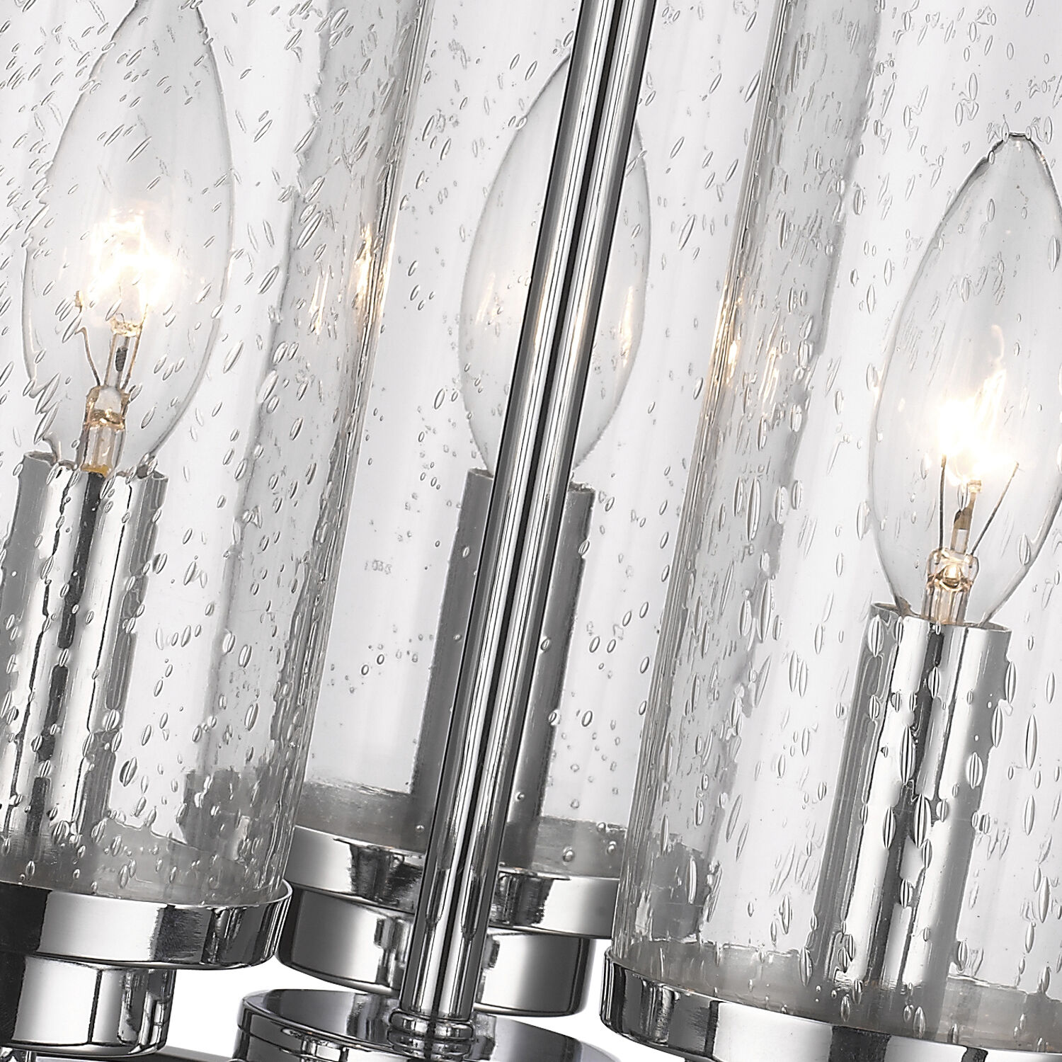 Mercer Pendant Ceiling Light in Matte Black/Chrome