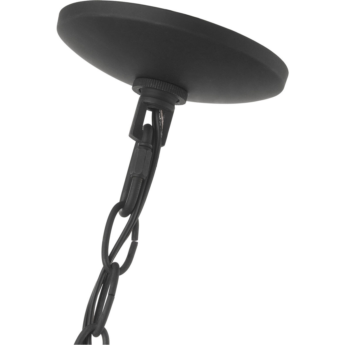 Heritage 3 Light 13 inch Black Mini Chandelier Ceiling Light