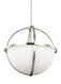 Alturas 3 Light 19 inch Brushed Nickel Pendant Ceiling Light