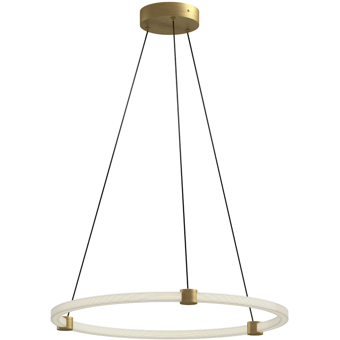 Bruni Pendant Ceiling Light in Brushed Gold