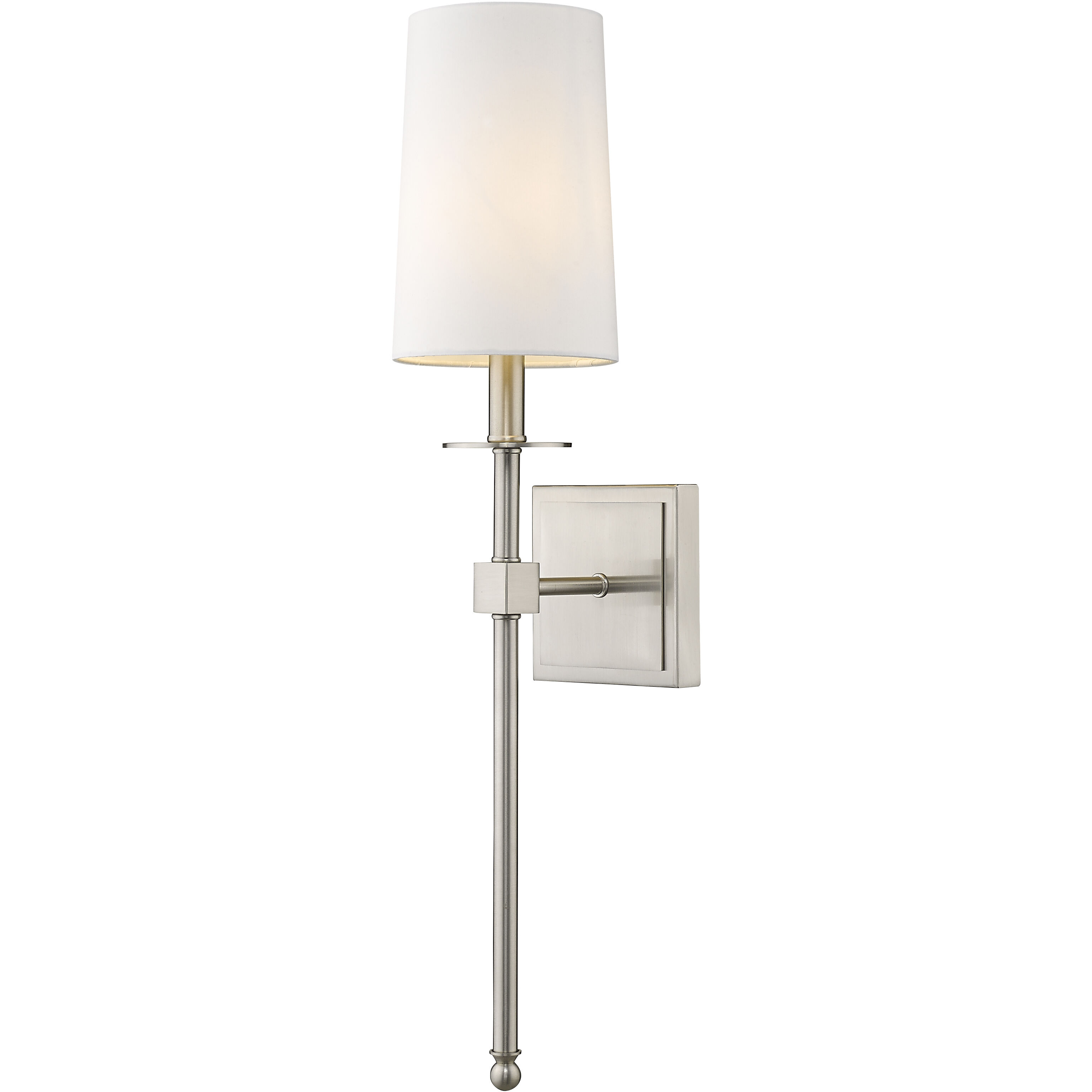 Camila 1 Light 5.5 inch Brushed Nickel Wall Sconce Wall Light