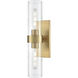 Jamison Indoor Wall Sconce Wall Light in Vintage Brass