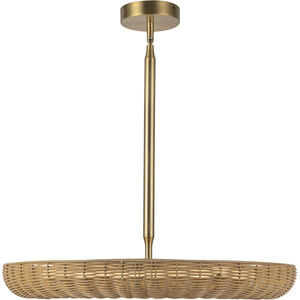Alora Mood Maris LED 24.13 inch Brushed Gold Chandelier Ceiling Light