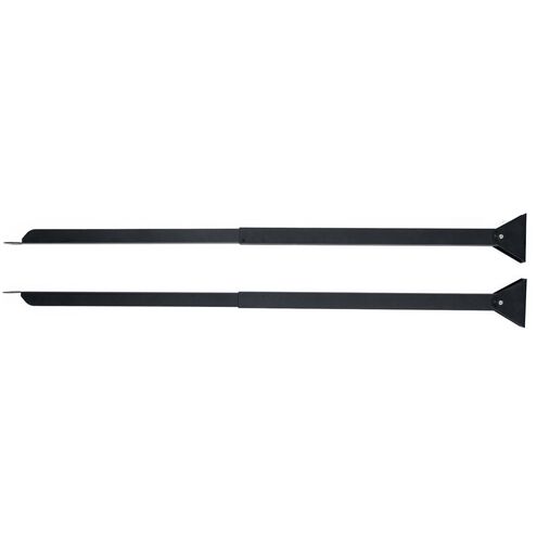 Ontario 2 X 1 inch Black Patio Heater Telescoping Mounting Kit