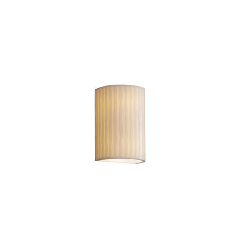 Porcelina 1 Light 10.5 inch Outdoor Wall Sconce in Waterfall, Incandescent