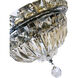 Canada 4 Light 10 inch Chrome Flush Mount Ceiling Light