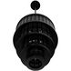 Waldorf LED 12 inch Polished Gunmetal Pendant Ceiling Light