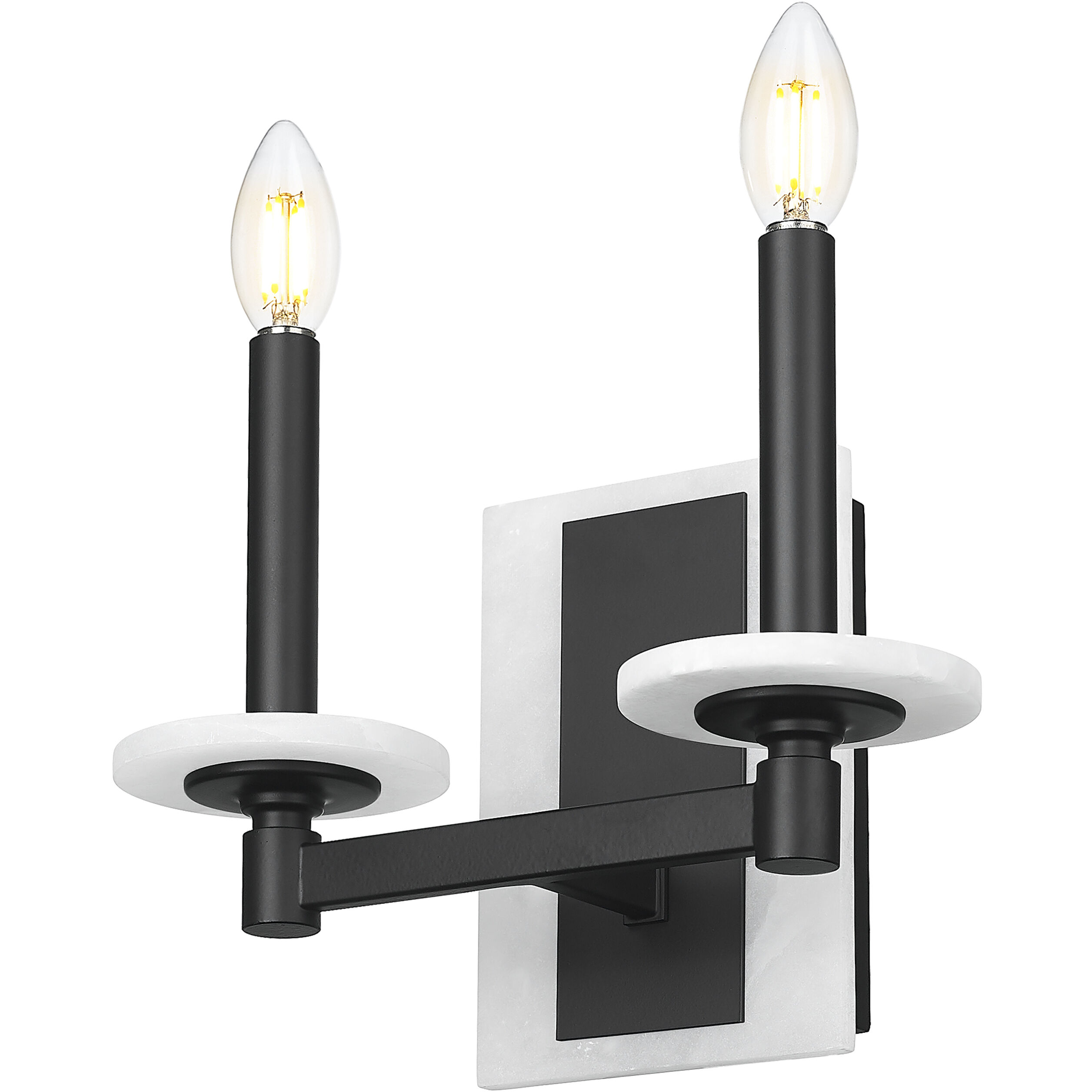 Kaden Wall Sconce Wall Light in Matte Black