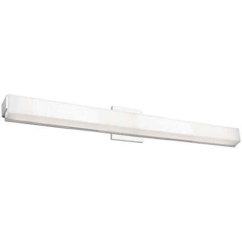 Latitude LED 36.75 inch Chrome Bath Vanity Light Wall Light