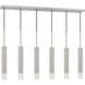 Troy LED 40 inch Brushed Steel Pendant Ceiling Light