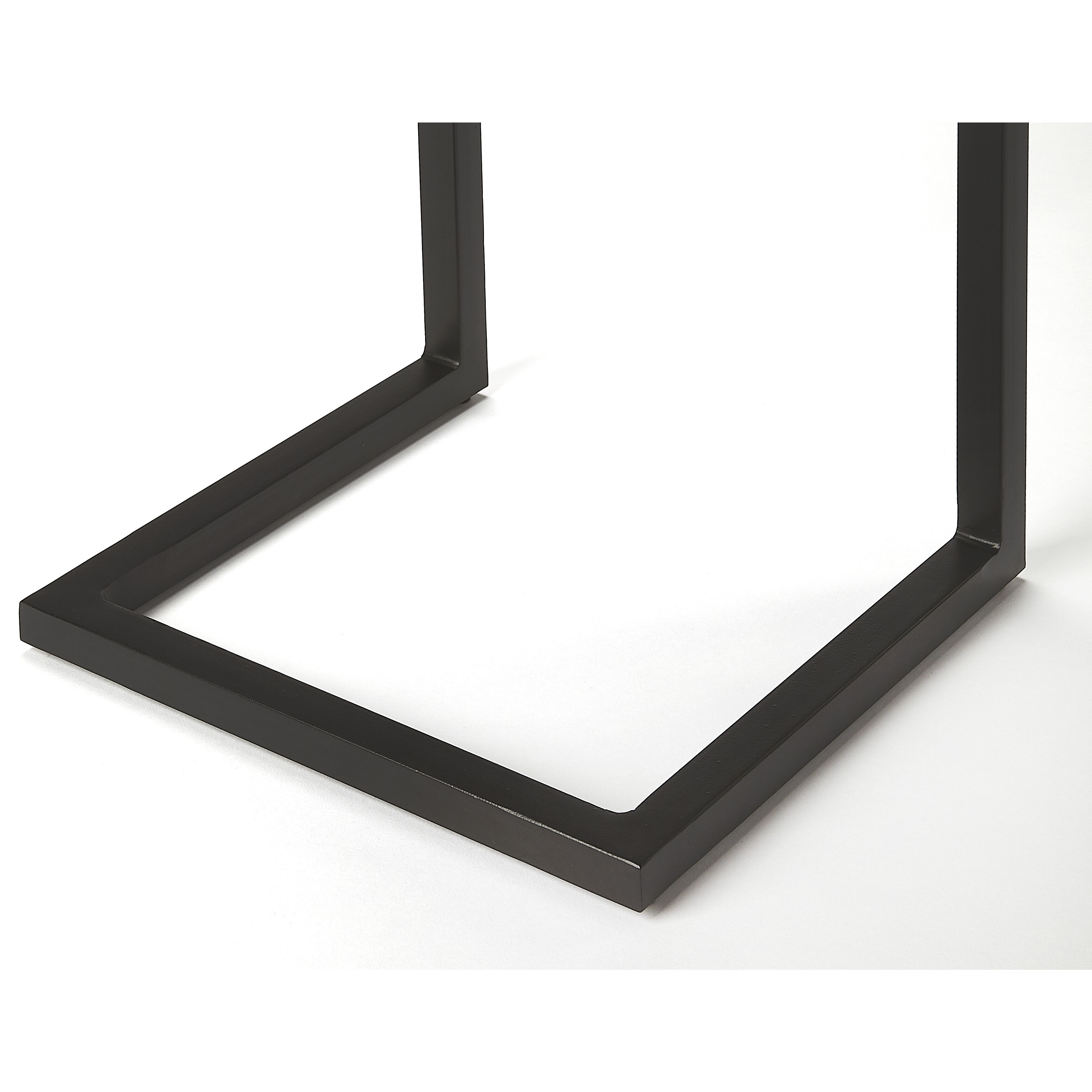 Metalworks Kilmer Wood & Black Metal Finsih 26 X 11 inch Coffee Accent Table