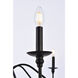 Rohan 6 Light 42 inch Matte Black Chandelier Ceiling Light