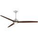 Spitfire LED Brushed Nickel Fan Light
