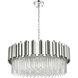 Willow 10 Light 32 inch Chrome Chandelier Ceiling Light