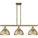 Ballston Urban LED 36 inch Brushed Brass Island Light Ceiling Light