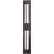 Double Axis LED 31 inch Coastal Oil Rubbed Bronze Outdoor Sconce - Open Box