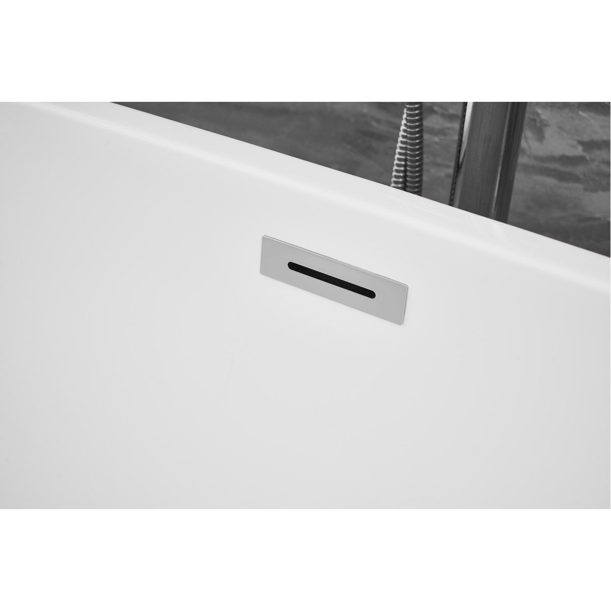 Allegra Glossy White Bathtub