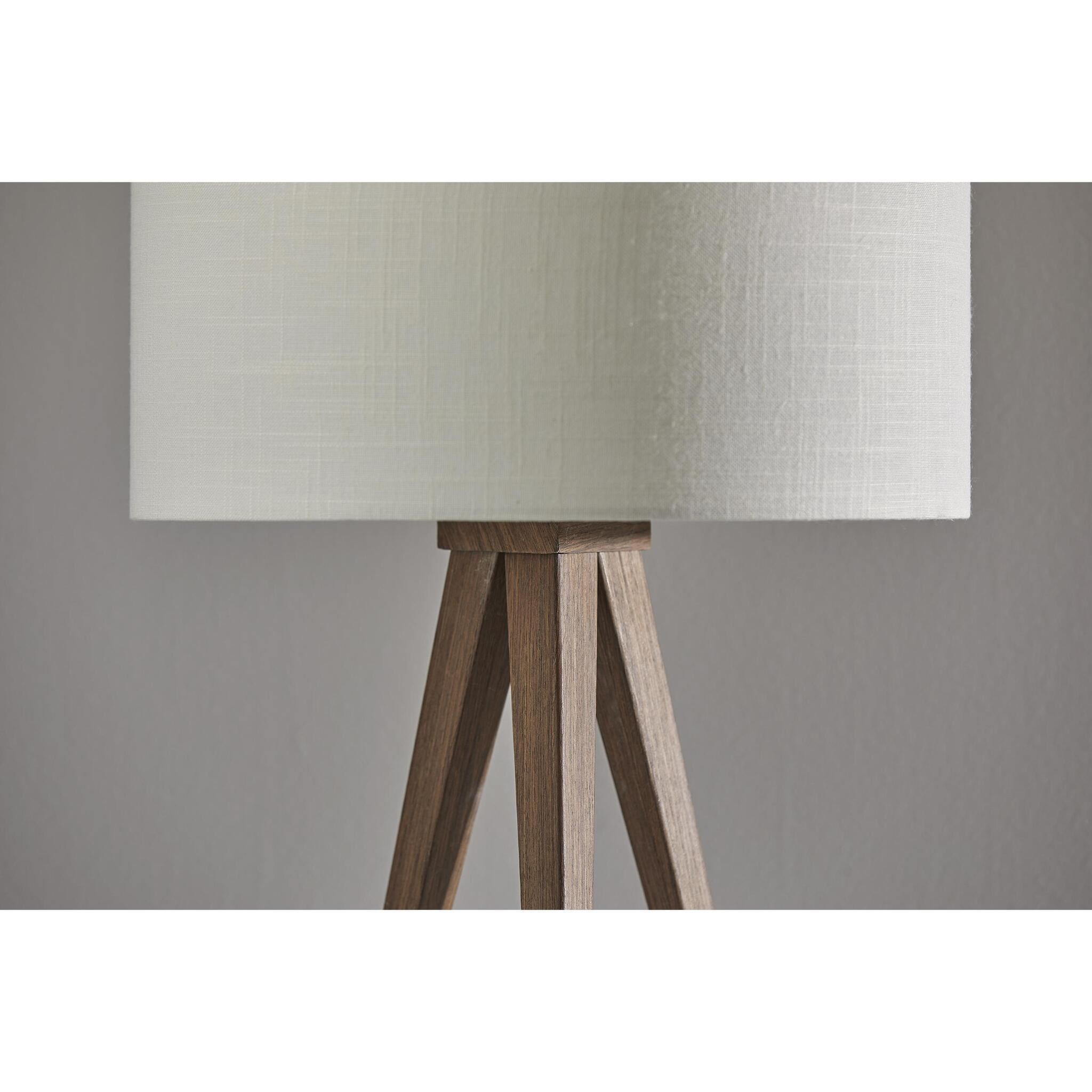 Director 26 inch 100.00 watt Metal with Rosewood Veneer Table Lamp Portable Light in Walnut
