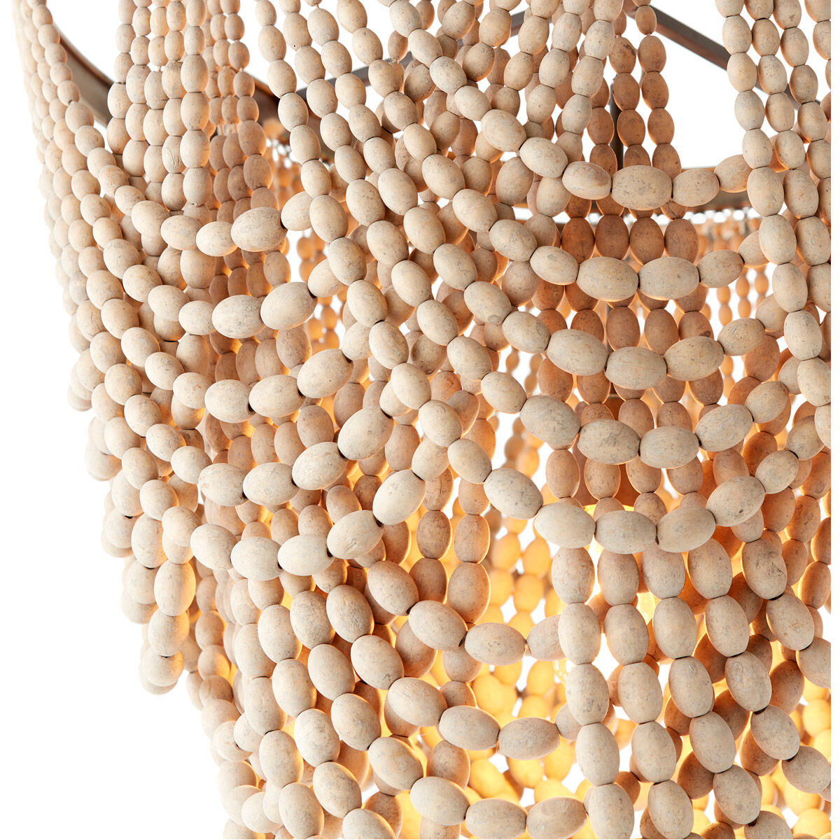 Hammock 1 Light 26 inch Tinted Raw Iron Pendant Ceiling Light, Large