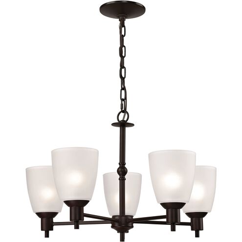 Jackson 5 Light 22 inch Oil Rubbed Bronze Chandelier Ceiling Light