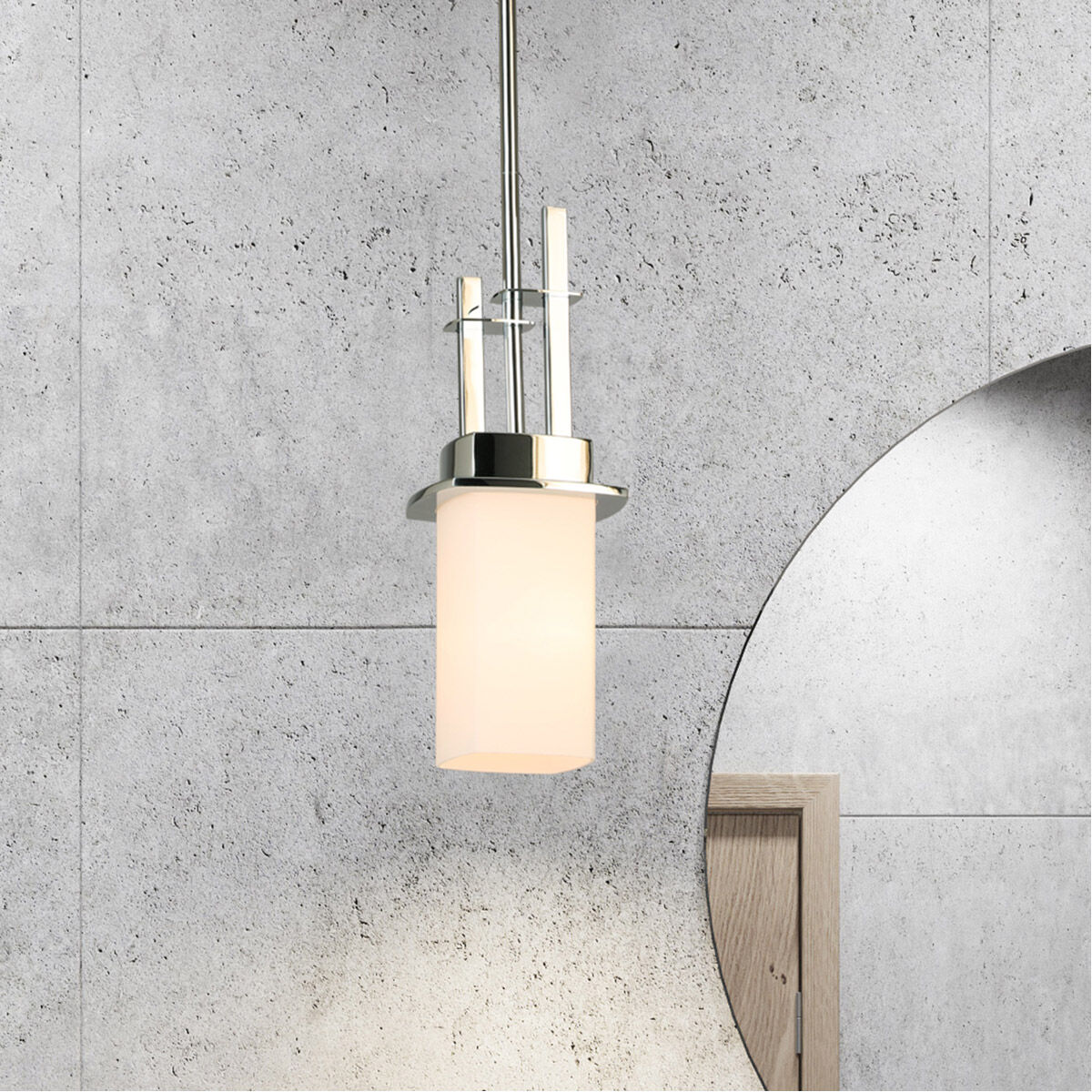 Vlacker 1 Light 5 inch Chrome Mini Pendant Ceiling Light