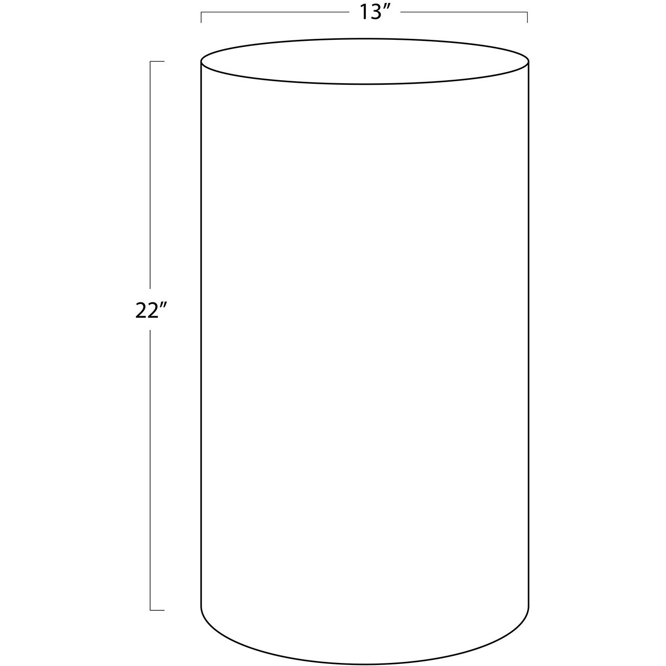 Isabelle 22 X 13 inch Natural Side Table
