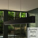 Canoga Linear Chandelier Ceiling Light, Large