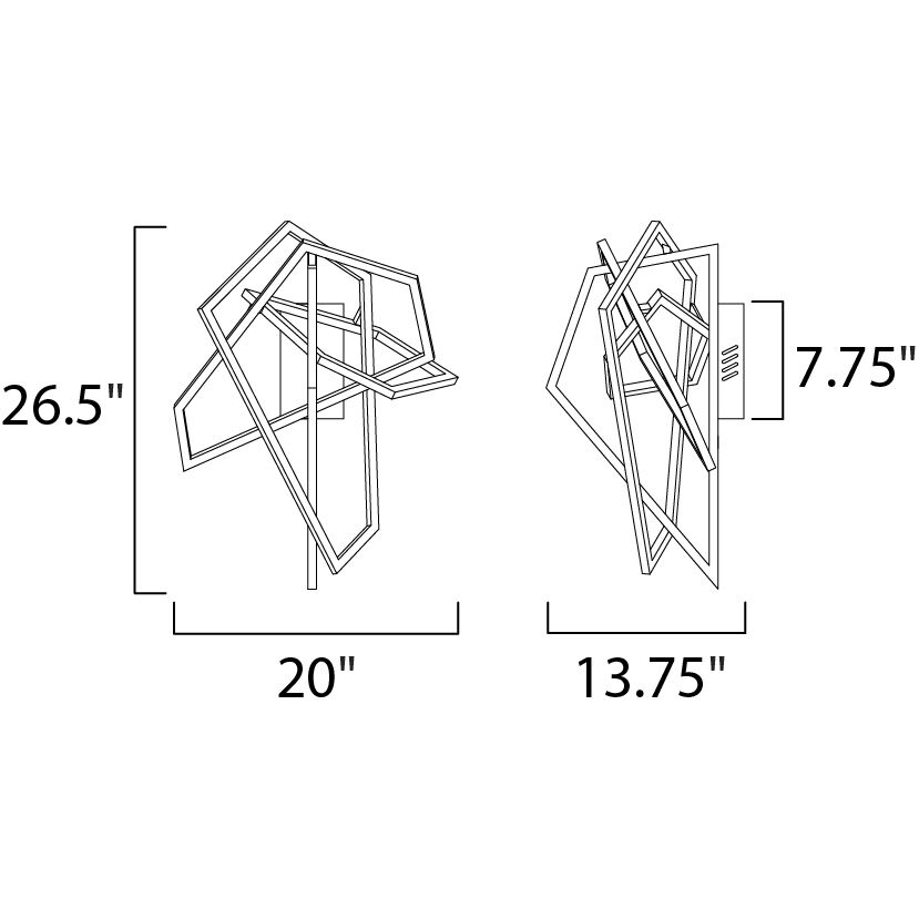 Trapezoid Wall Sconce Wall Light