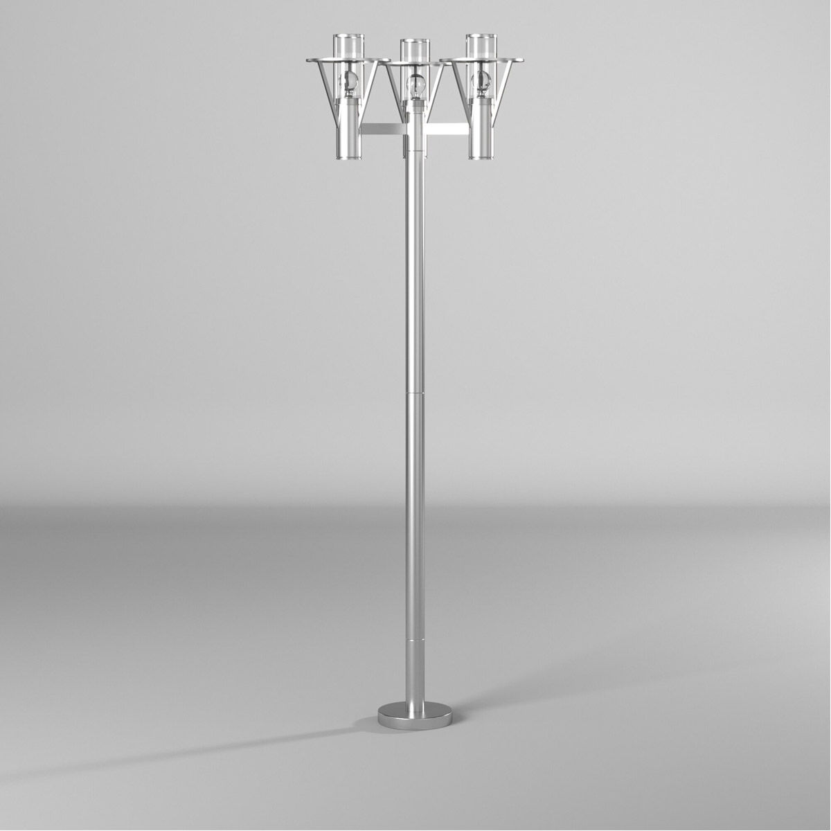 Belfast LED 86.75 inch Stainless Steel Outdoor Post Light