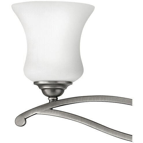 Brooke 4 Light 31.25 inch Antique Nickel Vanity Light Wall Light