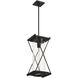 Rockhill 1 Light 9.5 inch Dark Matte Black Outdoor Pendant