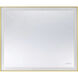 Paulding 36 X 30 inch Gold Mirror, Frontlit