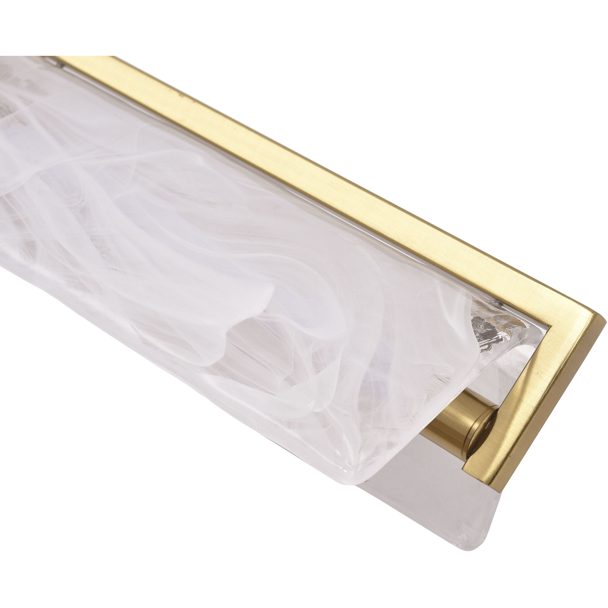 Mingle 3 Light 38 inch Satin Brass Bath Light Wall Light