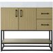 Caroline 36 X 34 inch Honey Brown Bathroom Vanity Cabinet
